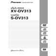 PIONEER XV-DV313/NTXJN Owner's Manual cover photo