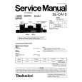 TECHNICS SLCA10 Service Manual cover photo