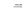 CANON FAX-L360 Quick Start cover photo