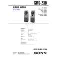 SONY SRSZ30 Service Manual cover photo