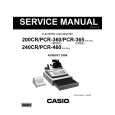 CASIO 240CR Service Manual cover photo