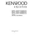 KENWOOD KFC-XW1100DVC Owner's Manual cover photo