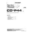 PIONEER CD-P44 Service Manual cover photo