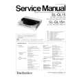 TECHNICS SL-QL15 Service Manual cover photo