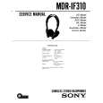 SONY MDR-IF310 Owner's Manual cover photo