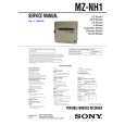 SONY MZNH1 Service Manual cover photo