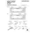 KENWOOD KDCZ727 Service Manual cover photo