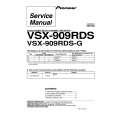 PIONEER VSX-909RDS Service Manual cover photo
