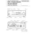 KENWOOD VR-307 Service Manual cover photo