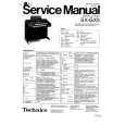 TECHNICS SX-GX5 Service Manual cover photo