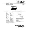 SONY PS-LX51P Service Manual cover photo