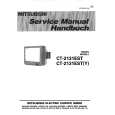 MITSUBISHI CT2131EST/Y Service Manual cover photo