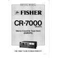 FISHER CR7000 Service Manual cover photo
