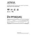 HITACHI DVPF5EUK Owner's Manual cover photo