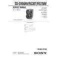 SONY SSRG30T Service Manual cover photo