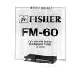 FISHER FM60 Service Manual cover photo