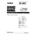 AIWA DXM80 Service Manual cover photo