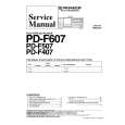 PIONEER PDF407 Service Manual cover photo