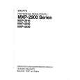 SONY MXP2916 Service Manual cover photo