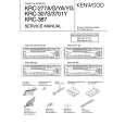 KENWOOD KRC3701Y Service Manual cover photo