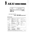 AKAI VS967EK/EOG/EOG-V Service Manual cover photo
