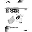 JVC GR-AXM205A Owner's Manual cover photo