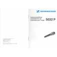 SENNHEISER BF 5032 P Owner's Manual cover photo