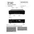 KENWOOD DP-M87 Service Manual cover photo