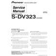 PIONEER S-DV323/XJC/EW Service Manual cover photo