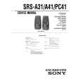 SONY SRS-PC41 Service Manual cover photo