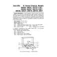 HITACHI CPT2871 Service Manual cover photo