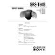 SONY SRS-T50G Service Manual cover photo