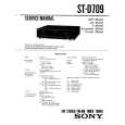 SONY STD709 Service Manual cover photo