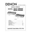 DENON DCA-3400 Service Manual cover photo