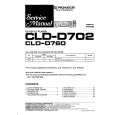 PIONEER CLDD702 Service Manual cover photo