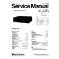 TECHNICS SUX933 Service Manual cover photo