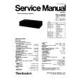 TECHNICS SU800 Service Manual cover photo