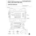 KENWOOD KACX810D Service Manual cover photo