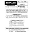 HITACHI 27MMV30B Service Manual cover photo