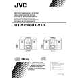 JVC UXV10 Owner's Manual cover photo