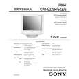 SONY CPDG220R Service Manual cover photo