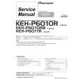 PIONEER KEH-P6010R-2 Service Manual cover photo