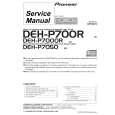 PIONEER DEH-P7000R/UC Service Manual cover photo