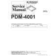 PIONEER PDM-4001/WL Service Manual cover photo