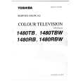 TOSHIBA 1480TB Service Manual cover photo