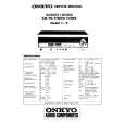 ONKYO T9 Service Manual cover photo