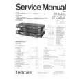 TECHNICS STG45A/L Service Manual cover photo