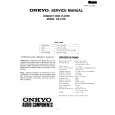 ONKYO DX3700 Service Manual cover photo