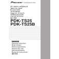 PIONEER PDK-TS25(B) Owner's Manual cover photo