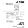 SONY LBT-A15CD Service Manual cover photo